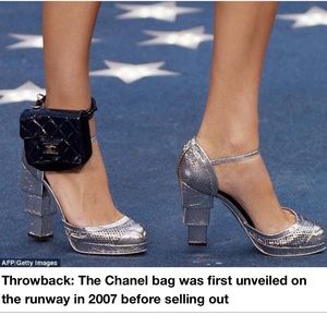 LTD & RARE CHANEL QLTD LEATHER ANKLE - MINI BAG!!!